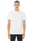 Bella + Canvas 3201 FWD Fashion Men's Heather CVC  SOLID WHT BLEND