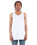 Shaka Wear SHTANK Adult 6 oz., Active Tank Top in White