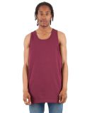 Shaka Wear SHTANK Adult 6 oz., Active Tank Top in Burgundy