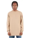 Shaka Wear SHALS Adult 6 oz Active Long-Sleeve T-S in Khaki