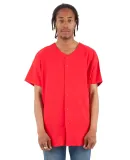 Shaka Wear SHBBJ Adult 7.5 oz., 100% US Cotton Bas in Red