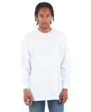 Shaka Wear SHMHLST Tall 7.5 oz., Max Heavyweight L in White