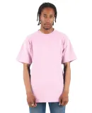 Shaka Wear SHMHSS Adult 7.5 oz Max Heavyweight T-S in Powder pink