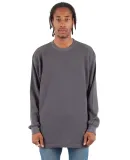 Shaka Wear SHTHRM Adult 8.9 oz., Thermal T-Shirt in Dark grey