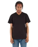 Shaka Wear SHVEE Adult 6.2 oz., V-Neck T-Shirt in Black