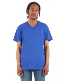 Shaka Wear SHVEE Adult 6.2 oz., V-Neck T-Shirt in Royal