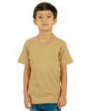 Shaka Wear SHSSY Youth 6 oz., Active Short-Sleeve  in Khaki