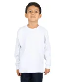 Shaka Wear SHTHRMY Youth 8.9 oz., Thermal T-Shirt in White