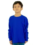 Shaka Wear SHTHRMY Youth 8.9 oz., Thermal T-Shirt in Royal