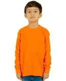 Shaka Wear SHTHRMY Youth 8.9 oz., Thermal T-Shirt in Orange