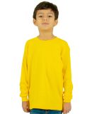 Shaka Wear SHTHRMY Youth 8.9 oz., Thermal T-Shirt in Yellow