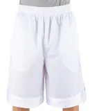 Shaka Wear SHBMS Adult Mesh Shorts in White