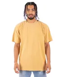 Shaka Wear SHGD Garment-Dyed Crewneck T-Shirt in Mustard