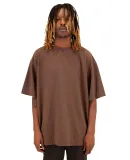 Shaka Wear SHGD Garment-Dyed Crewneck T-Shirt in Mocha