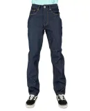 Shaka Wear SHRDJ 12 oz., Raw Denim Straight-Leg Je in Raw indigo_30