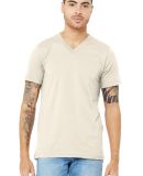 Bella + Canvas 3005 Unisex Jersey Short-Sleeve V-N in Natural