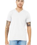 Bella + Canvas 3005 Unisex Jersey Short-Sleeve V-N in White