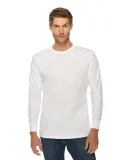 Lane Seven Apparel LS15009 Unisex Long Sleeve T-Sh WHITE