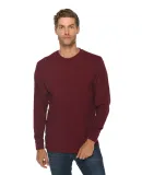 Lane Seven Apparel LS15009 Unisex Long Sleeve T-Sh BURGUNDY