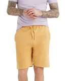 Lane Seven Apparel LST007 Unisex Vintage Shorts in Vintage mustard