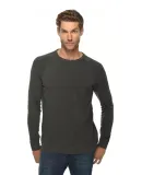 Lane Seven Apparel LS13004 Unisex French Terry Cre HEATHER CHARCOAL