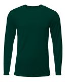 A4 Apparel N3425 Men's Sprint Long Sleeve T-Shirt in Forest