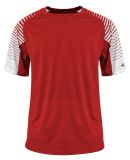 Badger Sportswear 2210 Youth Lineup T-Shirt in Red