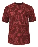 Badger Sportswear 2975 Youth Tie-Dyed Tri-Blend T- Red Tie-Dye