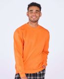 Boxercraft BM5101 Fleece Crew Pullover in Mandarin