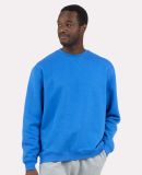 Boxercraft BM5101 Fleece Crew Pullover in Collegiate blue