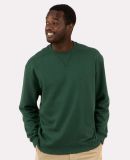 Boxercraft BM5101 Fleece Crew Pullover in Dark green