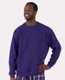 Boxercraft BM5101 Fleece Crew Pullover in Purple