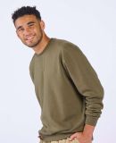 Boxercraft BM5101 Fleece Crew Pullover in Olive
