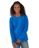 Boxercraft BW3166 Women's Solid Preppy Patch Long  in Royal