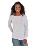 Boxercraft BW3166 Women's Solid Preppy Patch Long  in White