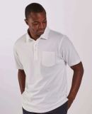 Boxercraft BM2301 Pique Polo in White