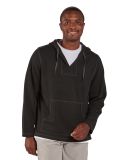 Boxercraft BM5301 Baja Pullover in Black charcoal heather