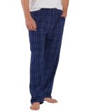 Boxercraft BM6624 Harley Flannel Pants in Navy field day plaid