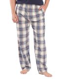 Boxercraft BM6624 Harley Flannel Pants in Natural indigo plaid