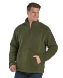 Boxercraft BM8510 Everest Quarter Zip Fleece Pullo in Olive