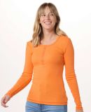 Boxercraft BW2402 Women's Harper Long Sleeve Henle in Mandarin