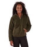 Boxercraft BW8501 Women's Everest Half Zip Pullove in Olive