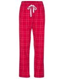 Boxercraft BW6620 Women's Haley Flannel Pants in Crimson field day plaid