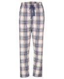 Boxercraft BW6620 Women's Haley Flannel Pants in Natural indigo plaid