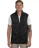 Burnside Clothing 3910 Sweater Knit Vest Heather Black