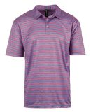 Burnside Clothing 0101 Golf Polo in Red/ blue