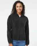Burnside Clothing 5062 Women's Polar Fleece Full-Z Black