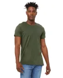 Bella Canvas 3001U Unisex USA Made T-Shirt in Military green