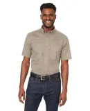 DRI DUCK 4451 Craftsman Woven Short Sleeve Shirt Rope