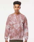 Dyenomite 681VR Blended Tie-Dyed Sweatshirt in Copper crystal